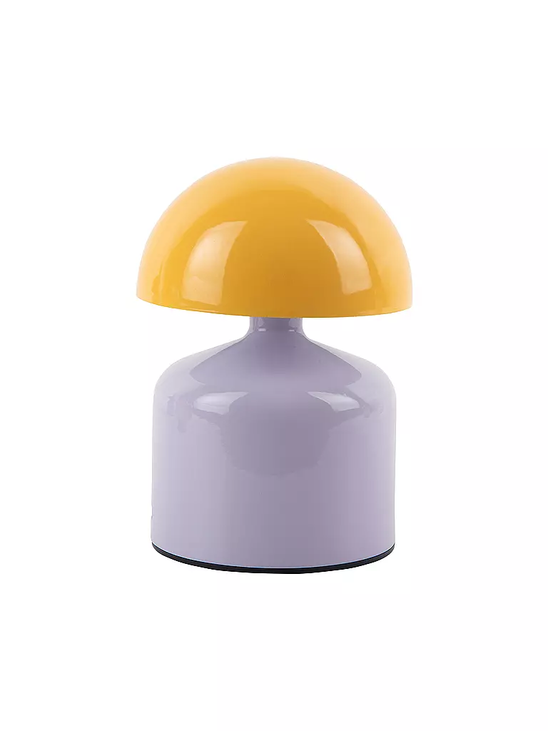 LEITMOTIV | LED Tischlampe FUNKY IMPETU Soft Purpple/Bright Yellow | lila