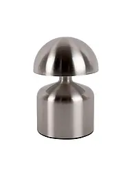 LEITMOTIV | LED Tischlampe IMPETU Brushed Gold  | silber