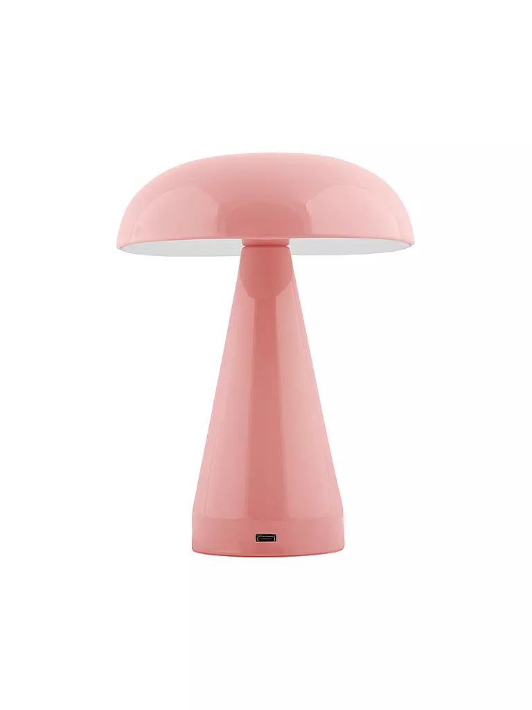LEITMOTIV | LED Tischlampe RACHEL Iron Rose Tan  | rosa