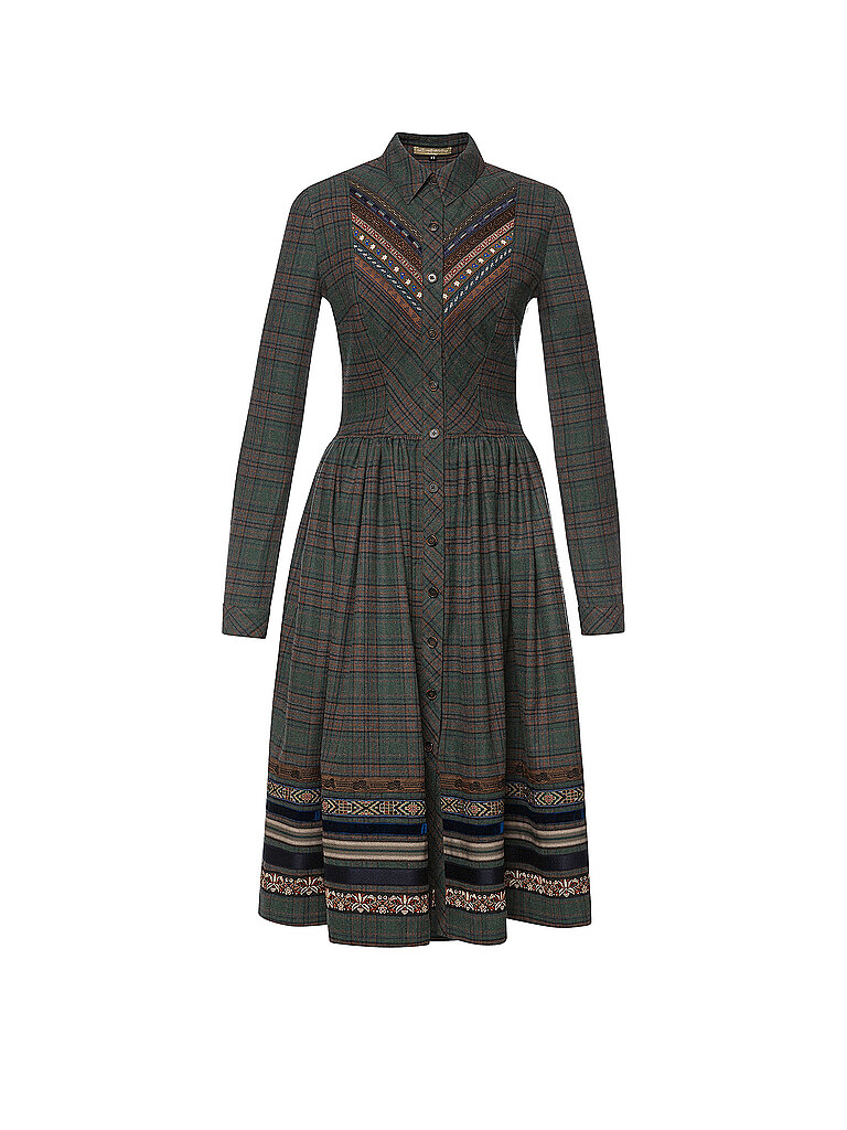 LENA HOSCHEK Midikleid LIANE grau | XL