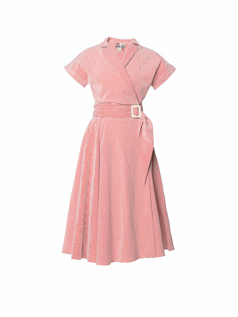 LENA HOSCHEK Midikleid CIEL rot | XL