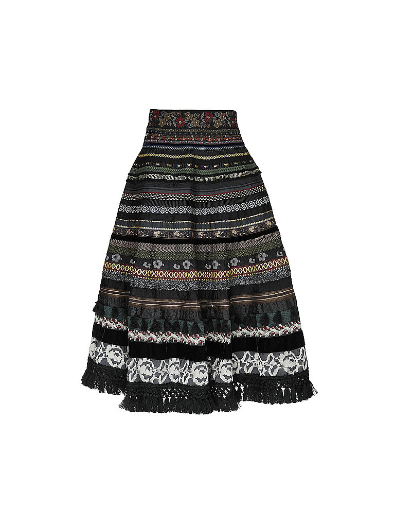 LENA HOSCHEK Bänderrock OPULENCE RIBBON bunt | L