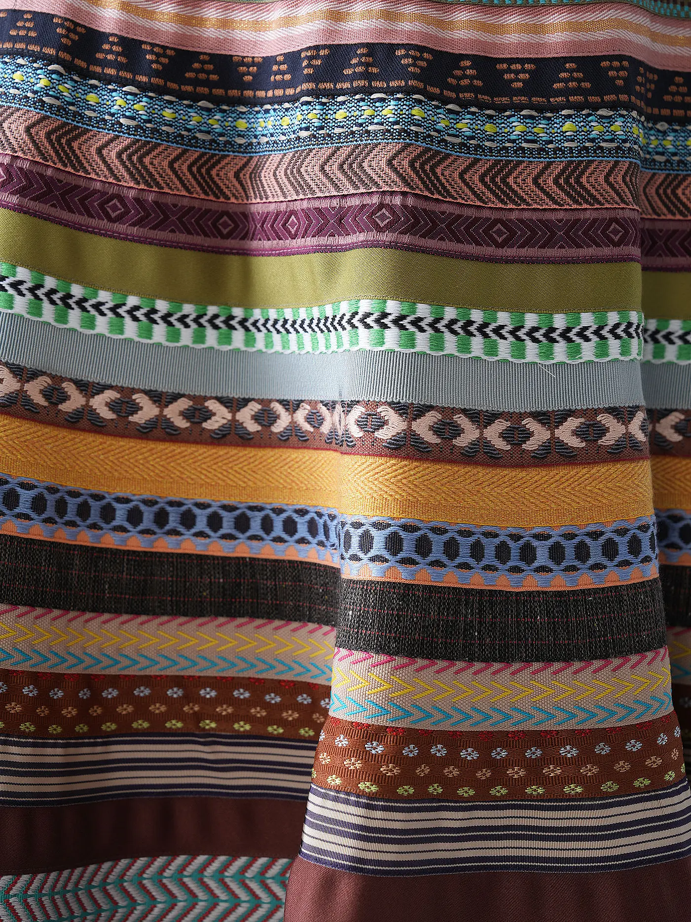 LENA HOSCHEK | Bänderrock OPULENCE RIBBON | bunt
