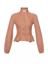 LENA HOSCHEK | Leinenblazer MARGOT | Koralle