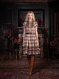 LENA HOSCHEK | Midikleid GRETL | beige