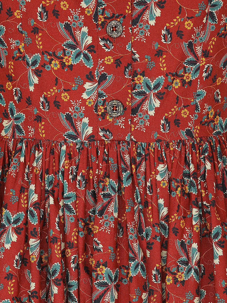LENA HOSCHEK | Midikleid GRETL | rot