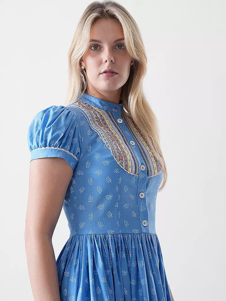 LENA HOSCHEK | Midikleid GRETL | blau