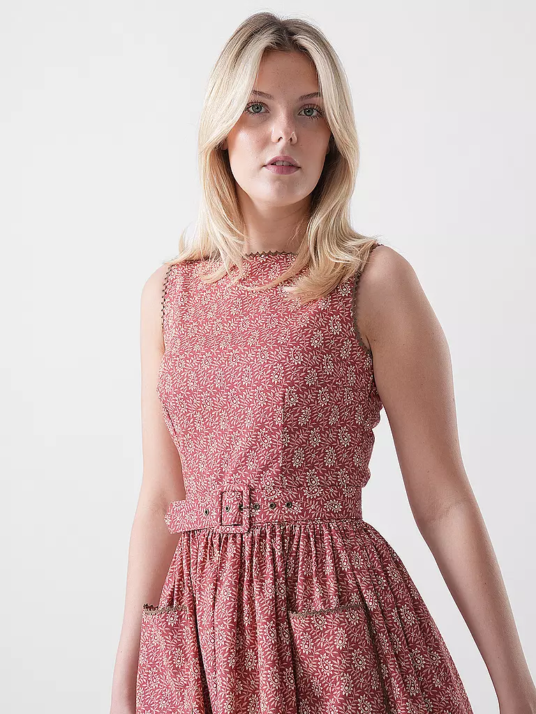 LENA HOSCHEK | Midikleid MAGGIE | rot