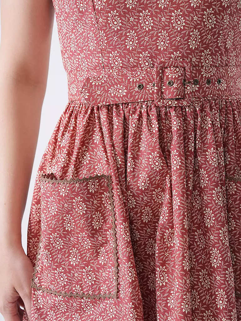 LENA HOSCHEK | Midikleid MAGGIE | rot