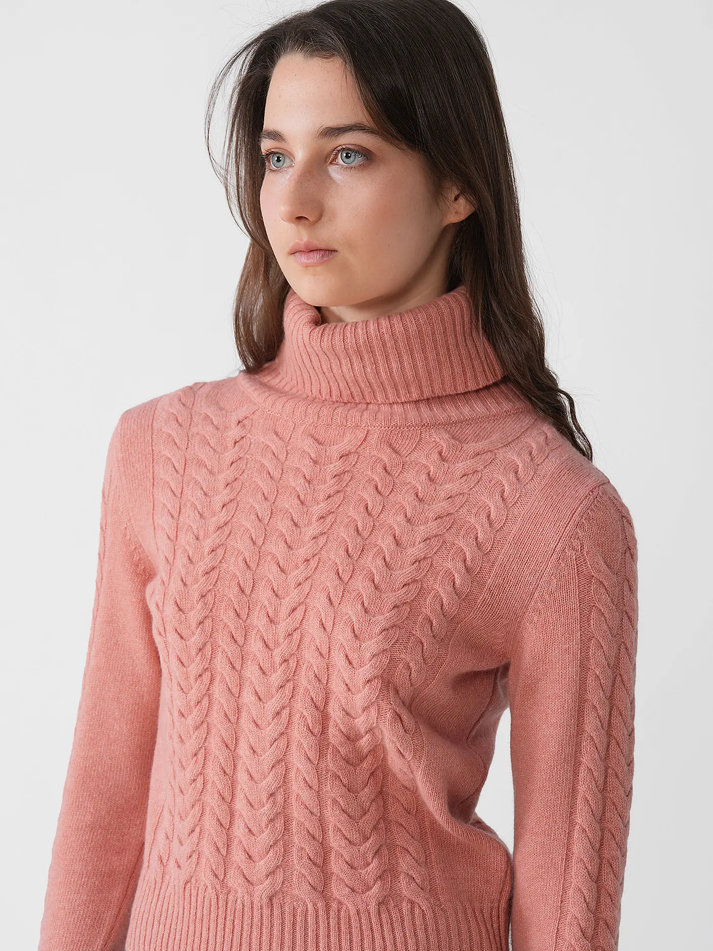 LENA HOSCHEK | Rollkragenpullover STANLEY | rosa