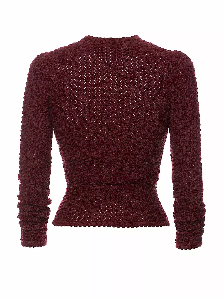 LENA HOSCHEK | Strickjacke GERTI | rot