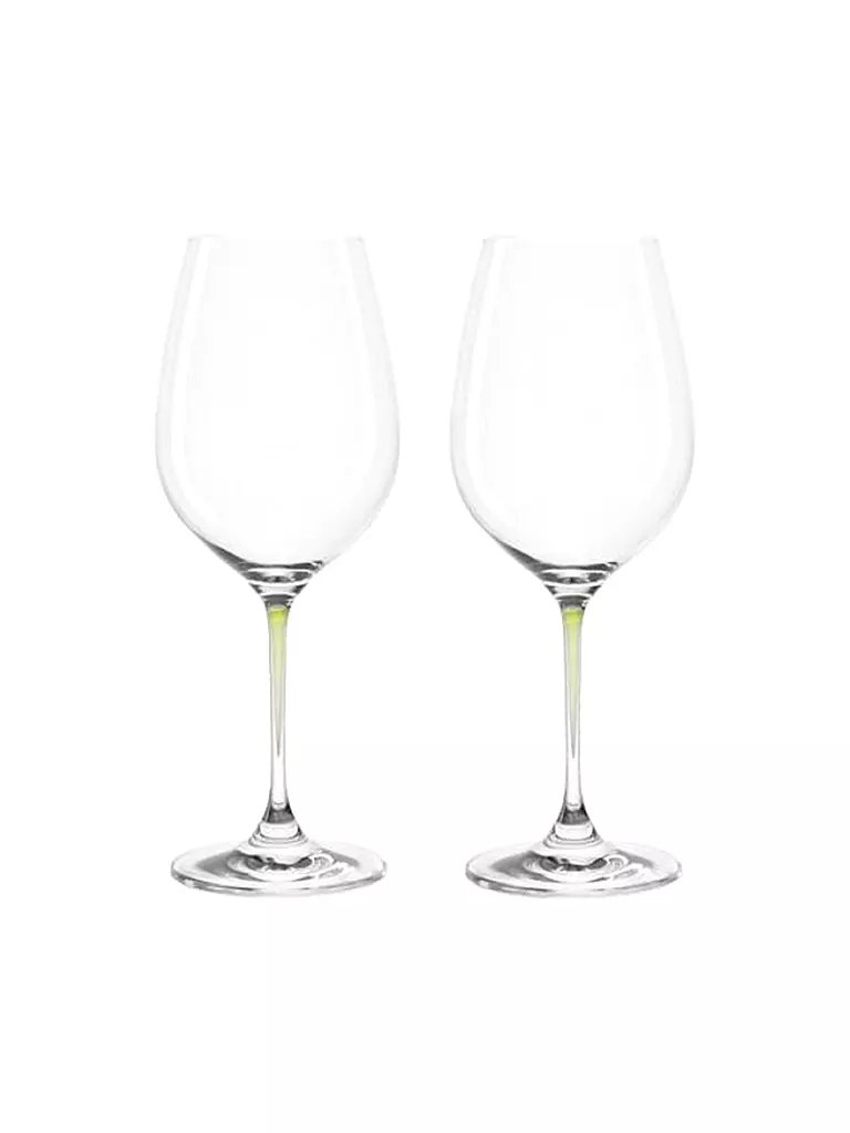 LEONARDO | Weinglas "La Perla" 2 Stück (verde) 415ml | beige