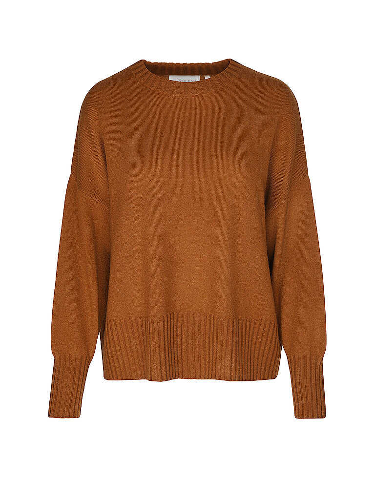 LES TRICOTS DE LEA Pullover braun | L
