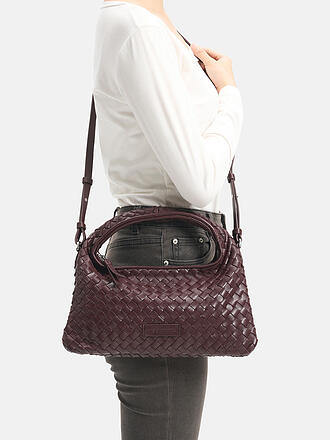 LES VISIONNAIRES | Ledertasche - Henkeltasche SADIE WEAVE SILKY