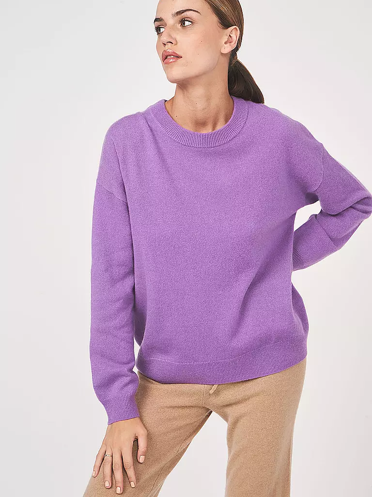 LES TRICOTS DE LEA | Kaschmir Pullover | lila