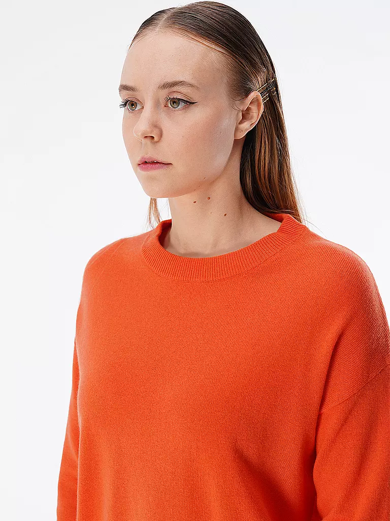 LES TRICOTS DE LEA | Kaschmir Pullover | orange