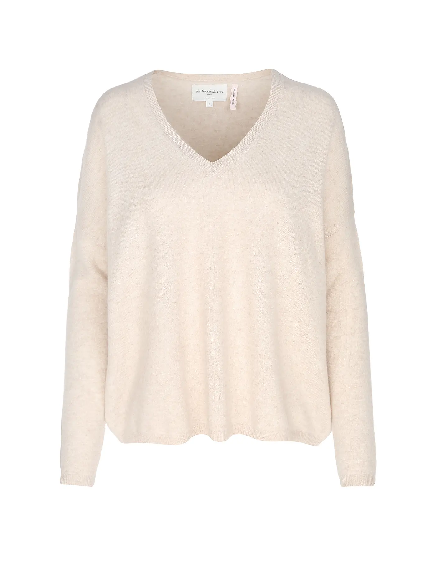 LES TRICOTS DE LEA | Kaschmirpullover MONJAKOE | beige