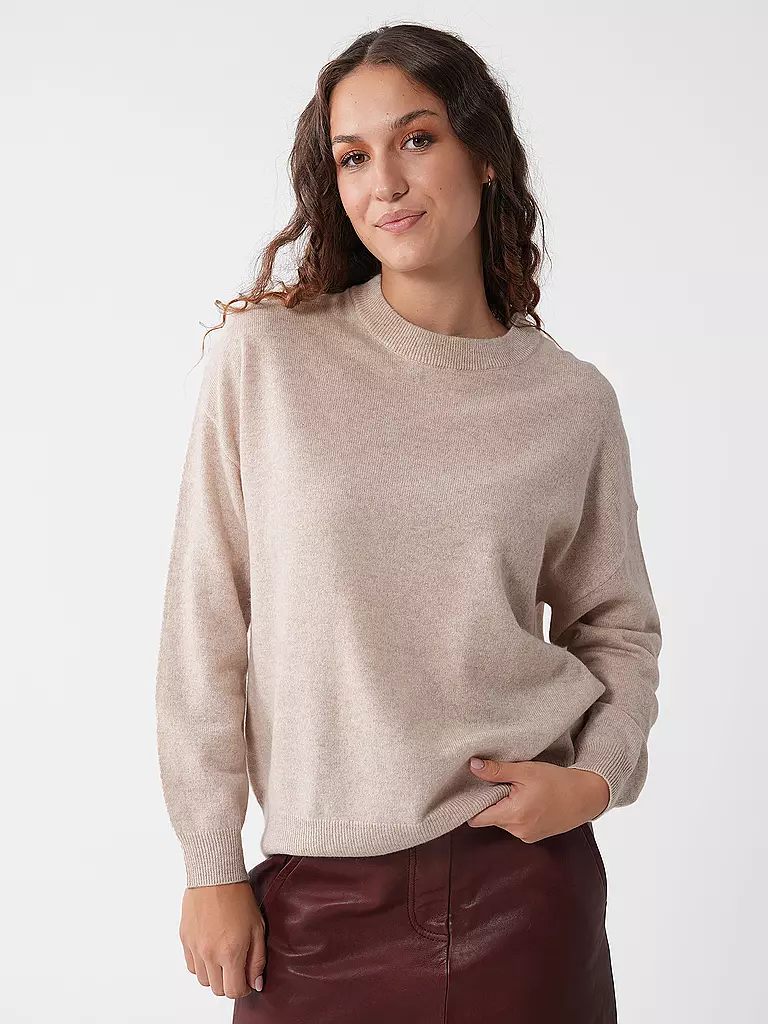 LES TRICOTS DE LEA | Kaschmirpullover MAPOUPETTE | weiss