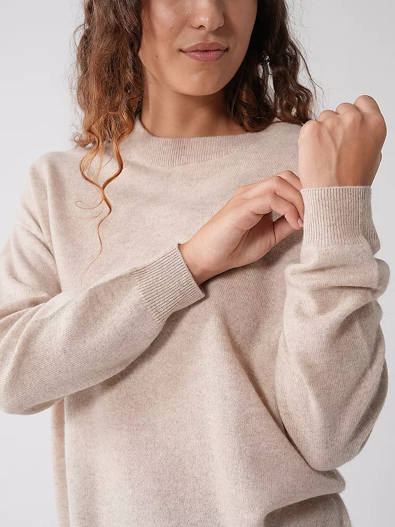 LES TRICOTS DE LEA | Kaschmirpullover MAPOUPETTE | weiss