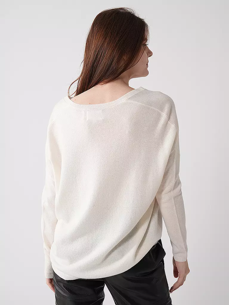 LES TRICOTS DE LEA | Kaschmirpullover MONJAKOE | weiss