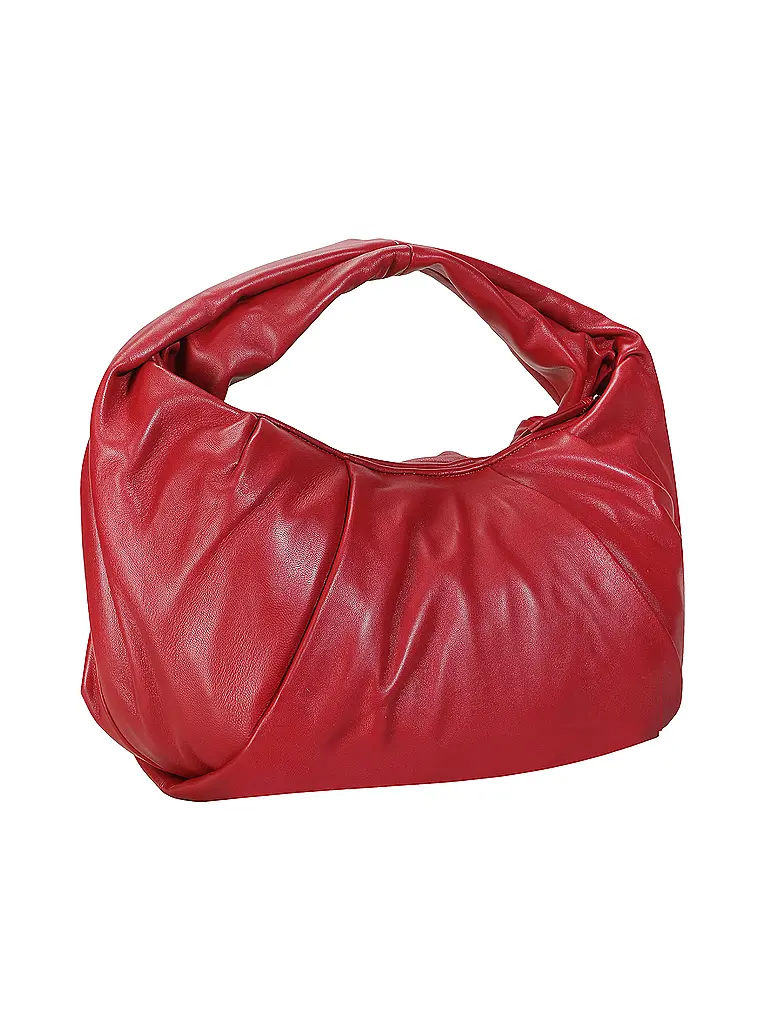LES VISIONNAIRES | Ledertasche - Hobo GRETA ESSENTIAL SILKY | Rot