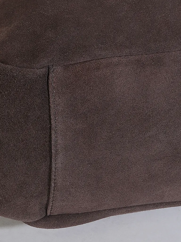 LES VISIONNAIRES | Ledertasche - Shopper GABRIELLA | Braun