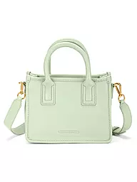 LES VISIONNAIRES | Ledertasche - Tote Bag LENI SILKY Small | mint