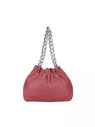 LES VISIONNAIRES | Ledertasche - Umhängetasche CAMILLE SILKY | beere