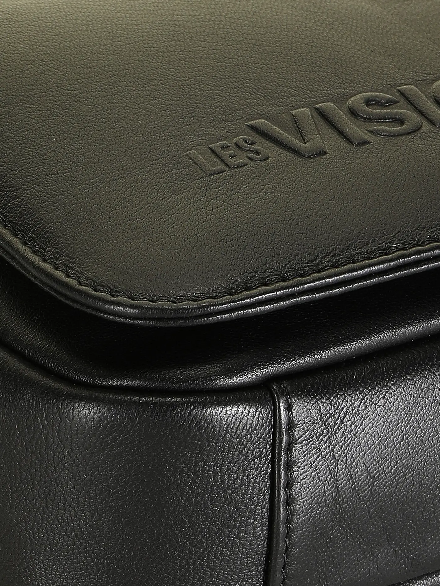 LES VISIONNAIRES | Ledertasche - Umhängetasche EMILY SILKY  | schwarz