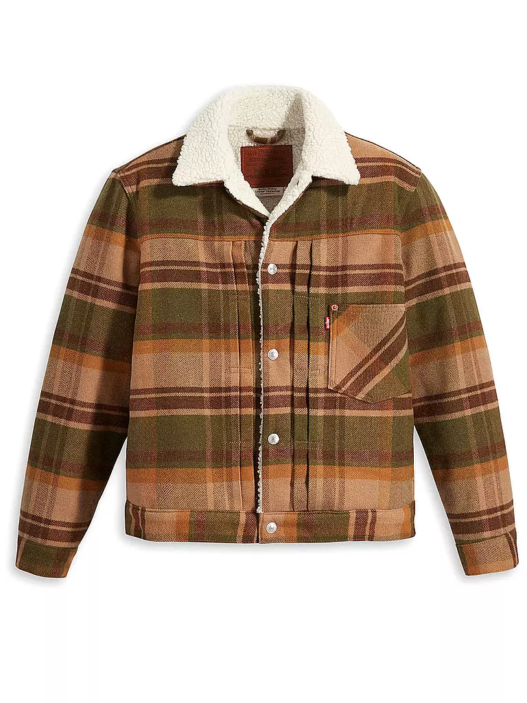 LEVI'S® | Jacke Sherpa Trucker | braun