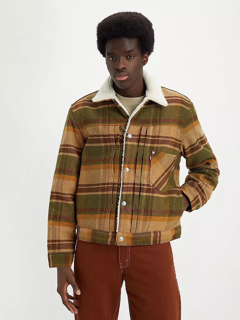 LEVI'S® | Jacke Sherpa Trucker | braun