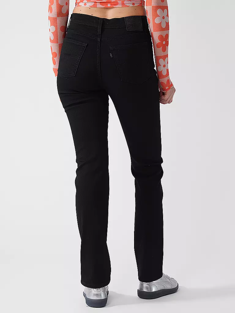 LEVI'S® | Jeans 724 HIGH RISE STRAIGHT | schwarz