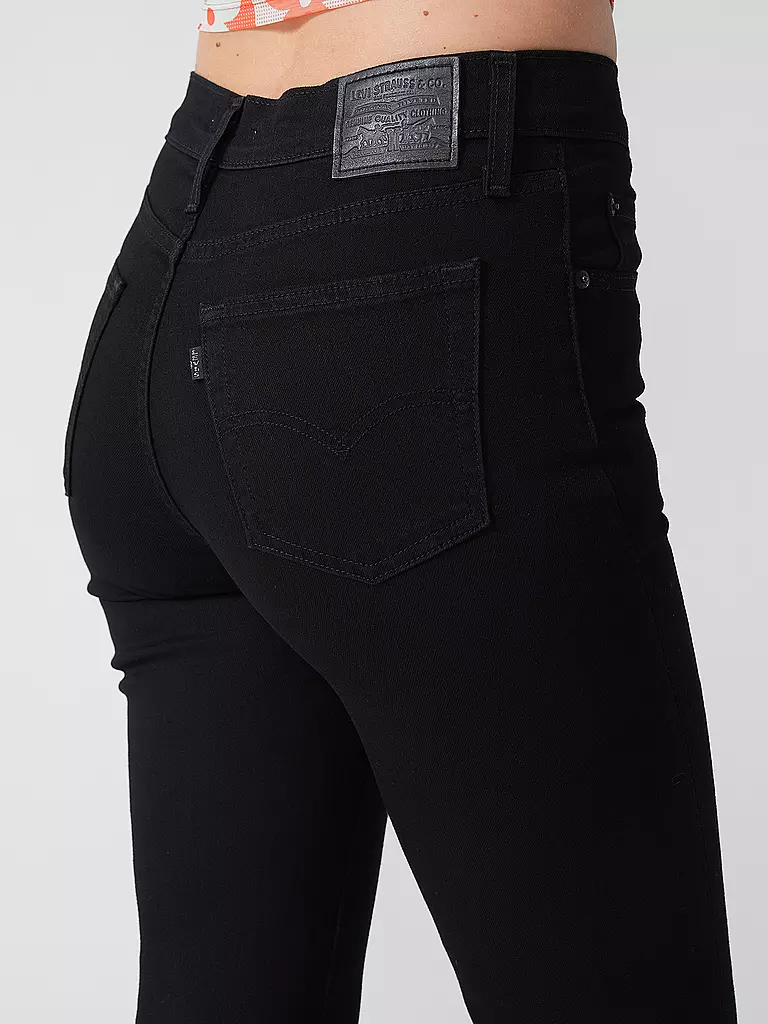 LEVI'S® | Jeans 724 HIGH RISE STRAIGHT | schwarz