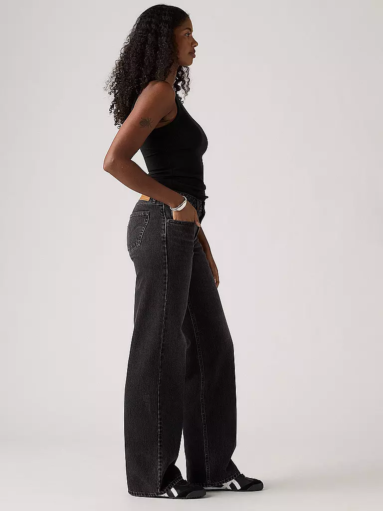 LEVI'S® | Jeans Baggy Fit LOW LOOSE TECH STORM | schwarz