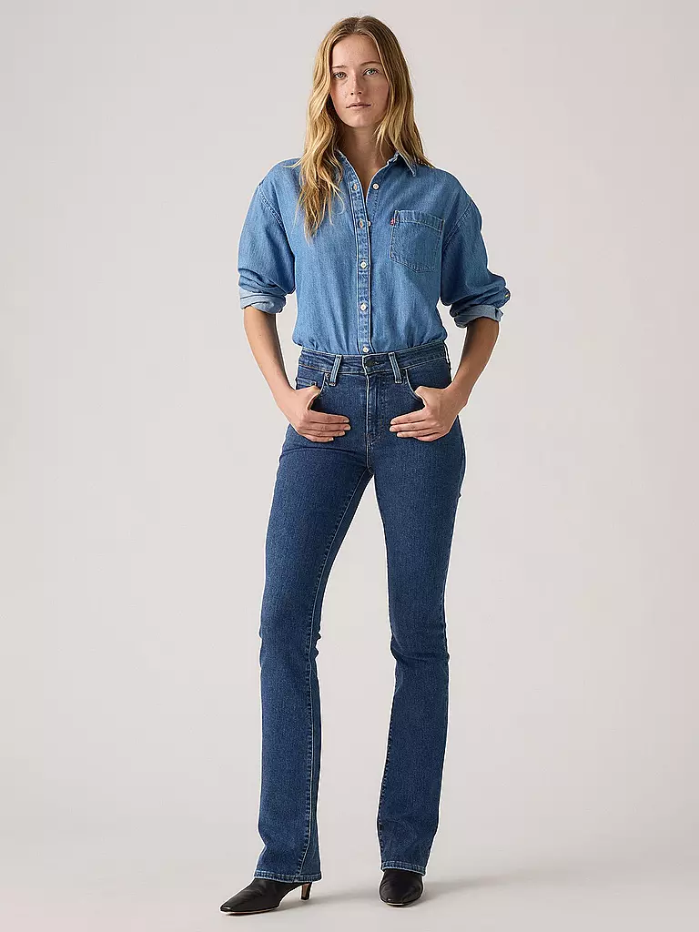 LEVI'S® | Jeans Bootcut 725 | blau