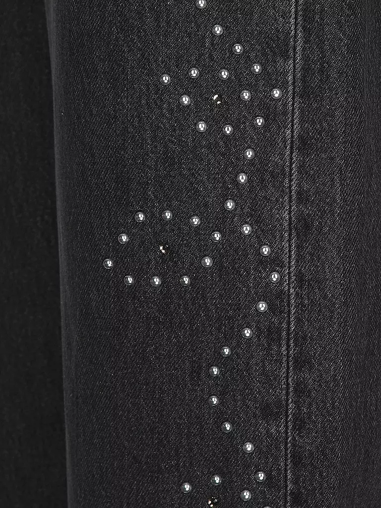 LEVI'S® | Jeans Mom Fit 501 90S BEJEWELED | schwarz