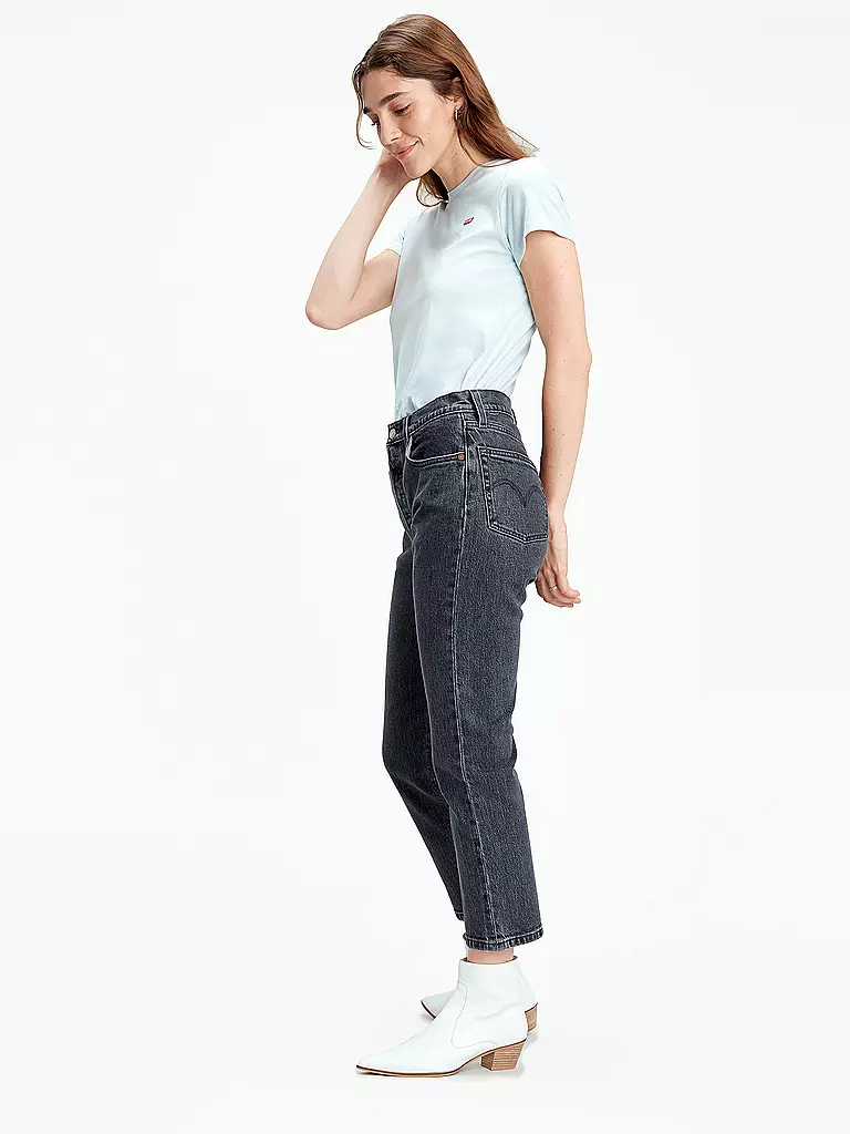 LEVI'S® | Jeans Mom Fit 7/8 501 | grau