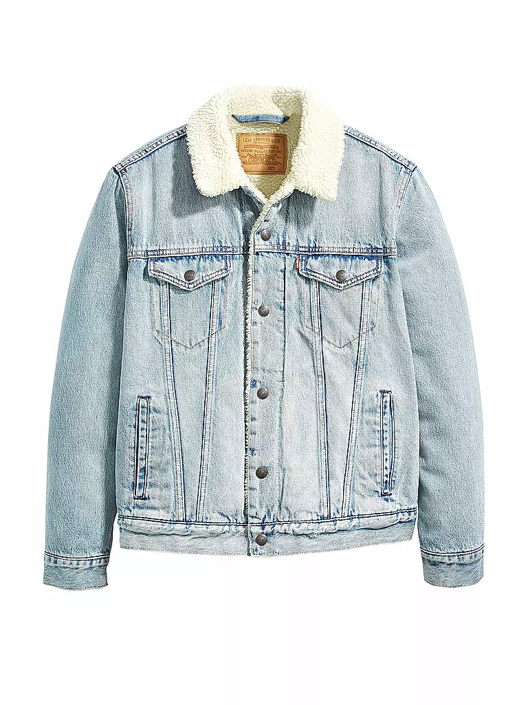 LEVI'S® | Jeansjacke Sherpa Trucker | blau