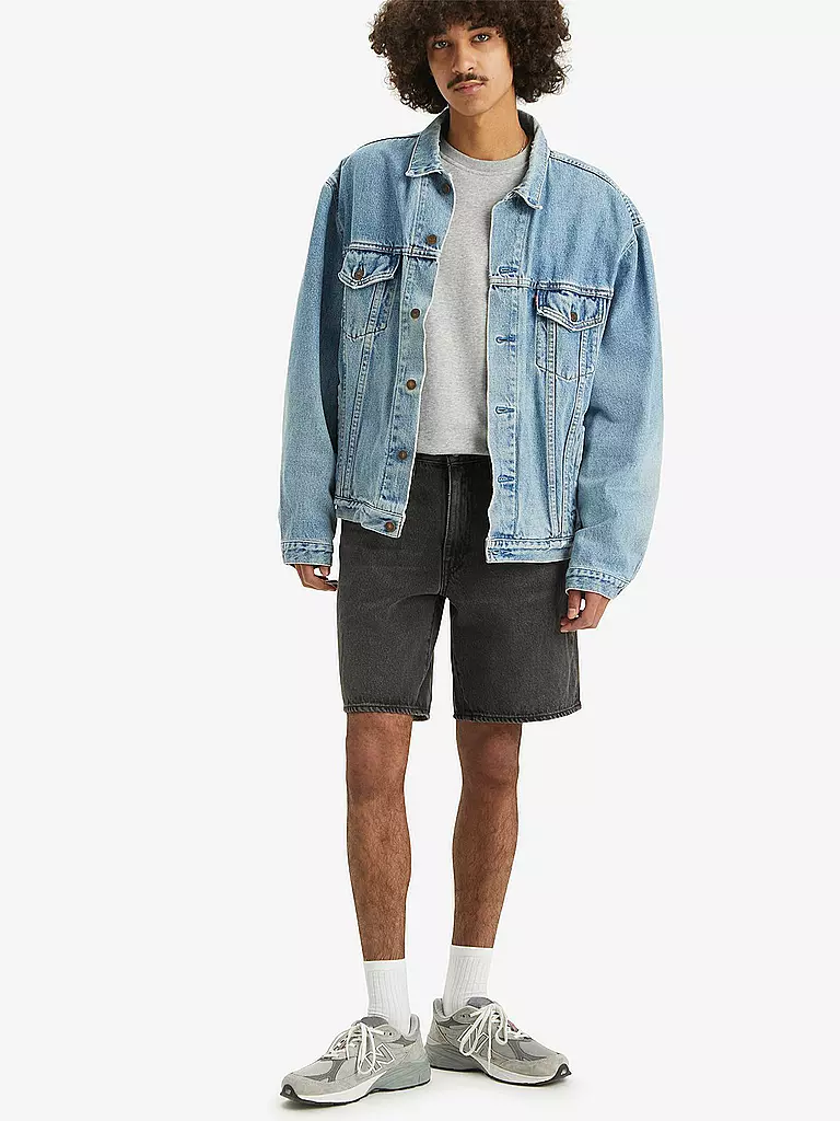 LEVI'S® | Jeansshorts 468  | schwarz