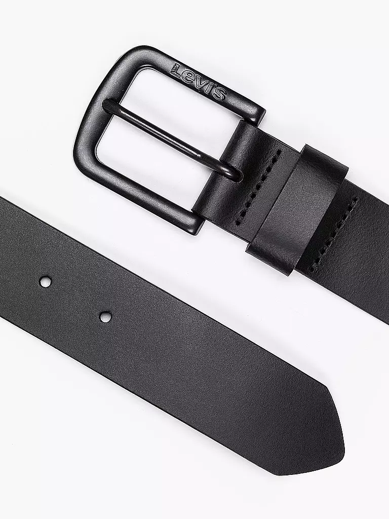 LEVI'S® | Ledergürtel HARNESS | schwarz