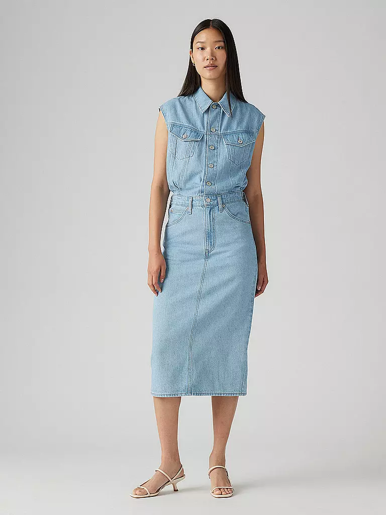 LEVI'S® | Midikleid  | blau