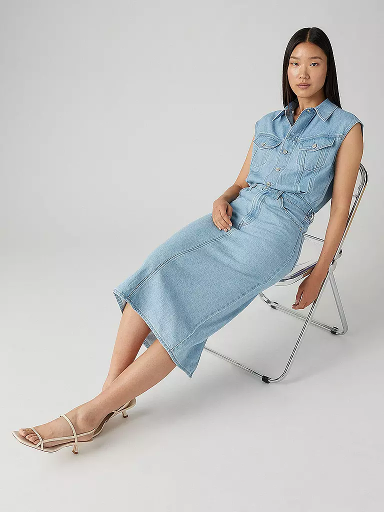LEVI'S® | Midikleid  | blau