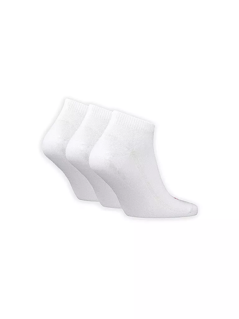 LEVI'S® | Sneaker Socken 3er Pkg white | weiss