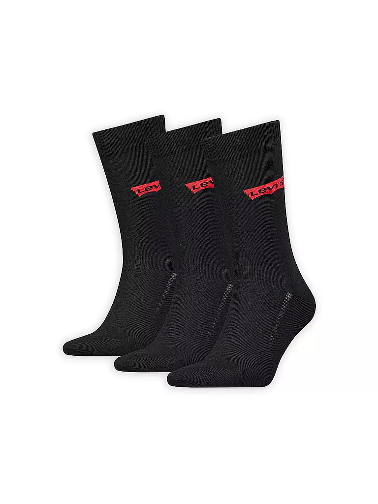 LEVI'S® | Socken 3er Pkg black | schwarz