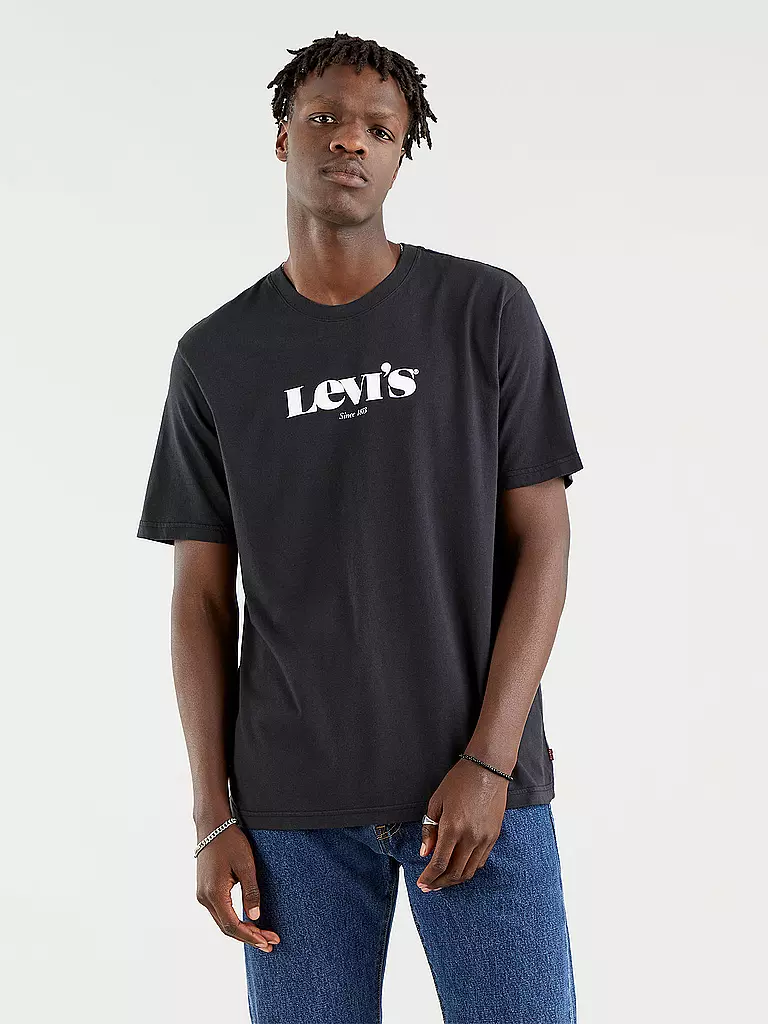 LEVI'S® | T Shirt Relaxed Fit | schwarz