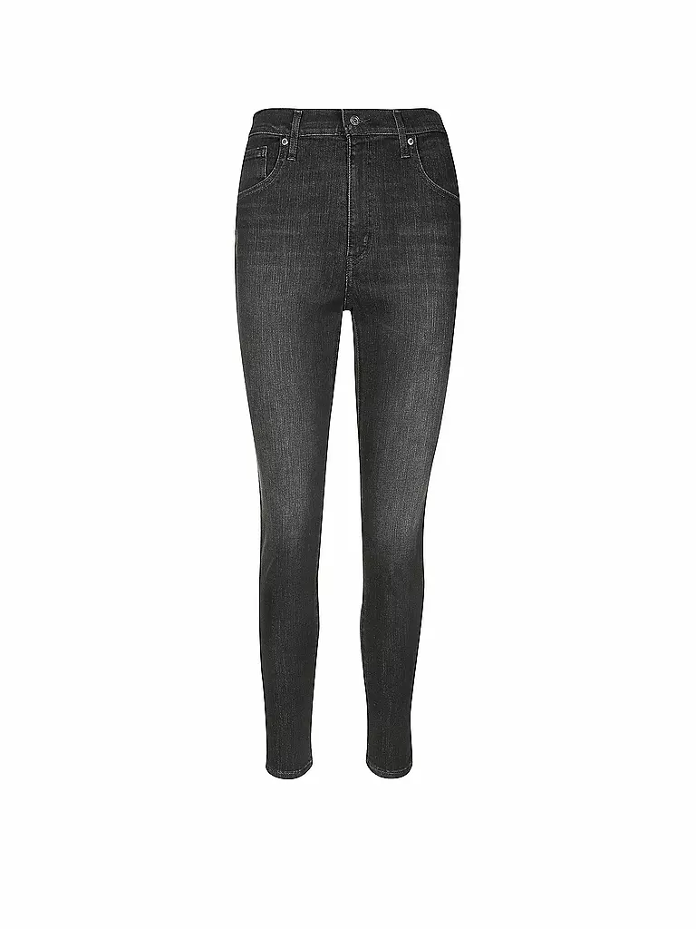 LEVI'S | Highwaist-Jeans High-Super-Skinny-Fit "Mile" | grau