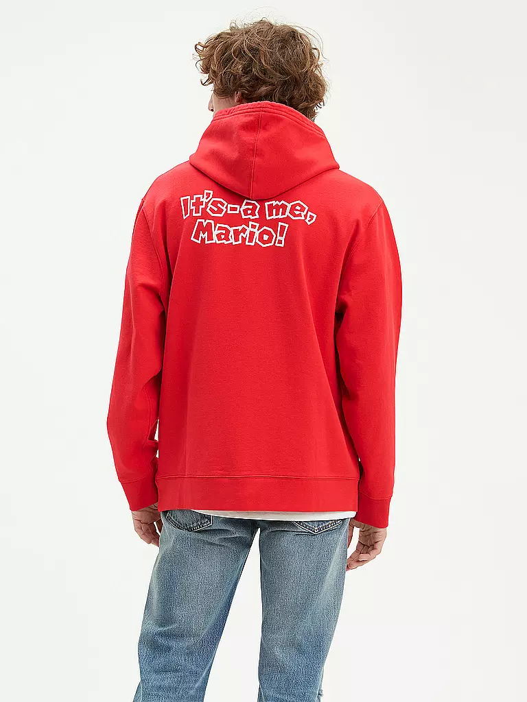 LEVI'S | Kapuzensweater - Hoodie "Nintendo Graphic " | rot