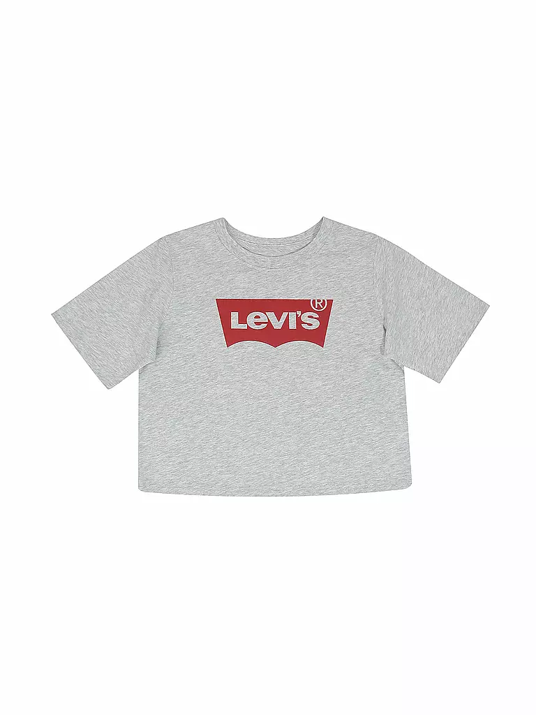 LEVI'S | Mädchen T-Shirt Cropped Fit | grau