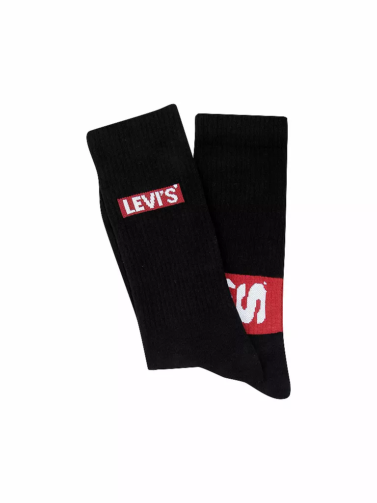 LEVI'S | Socken 2-er Pkg.  | schwarz