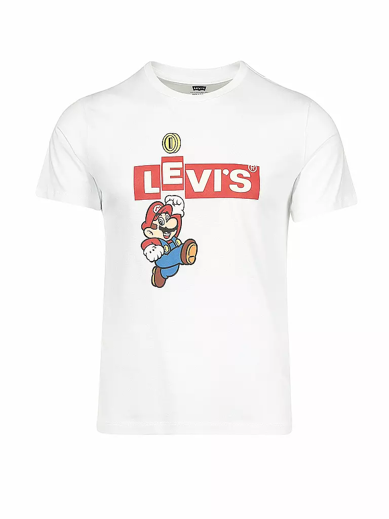 LEVI'S | T-Shirt " Super Mario Graphic " | weiß